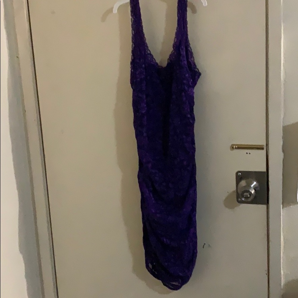 Purple dress